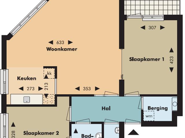 Appartement te huur in Odijk, Utrecht