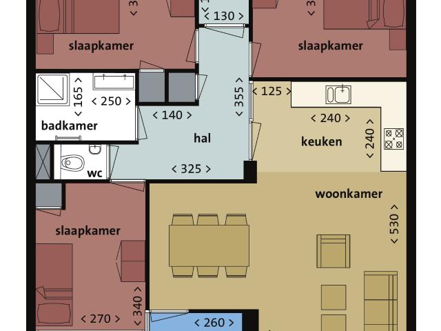 Appartement te huur in Olland, Zuid Holland