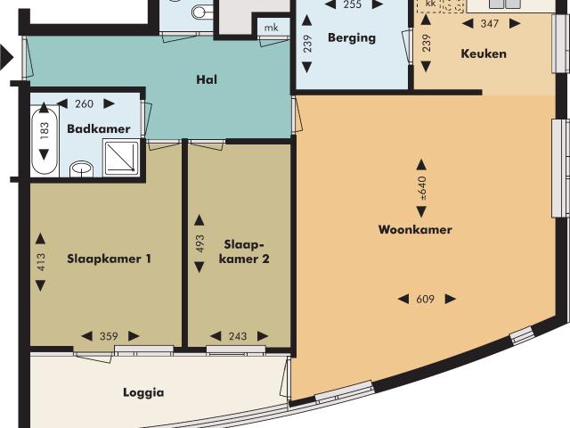 Appartement te huur in Dordrecht, Zuid Holland