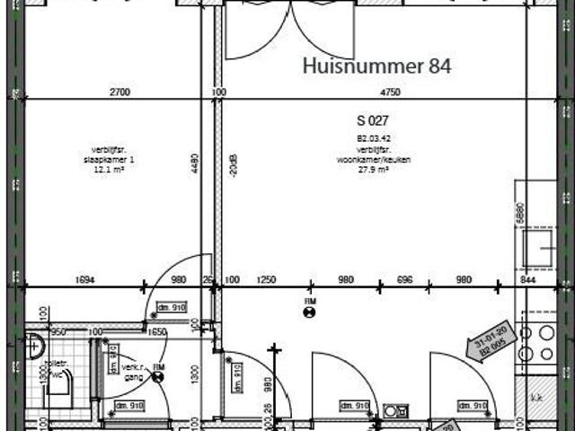 Appartement te huur in Strijp S, Olland