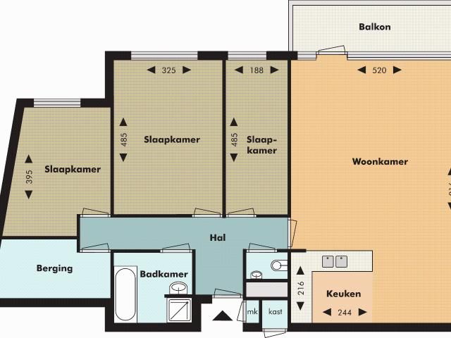 Appartement te huur in Woensel-Zuid, Noord Brabant