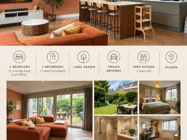 Appartement te huur in Muiden