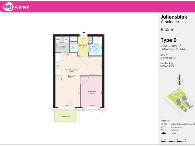 Appartement te huur in Olland, Noord Holland