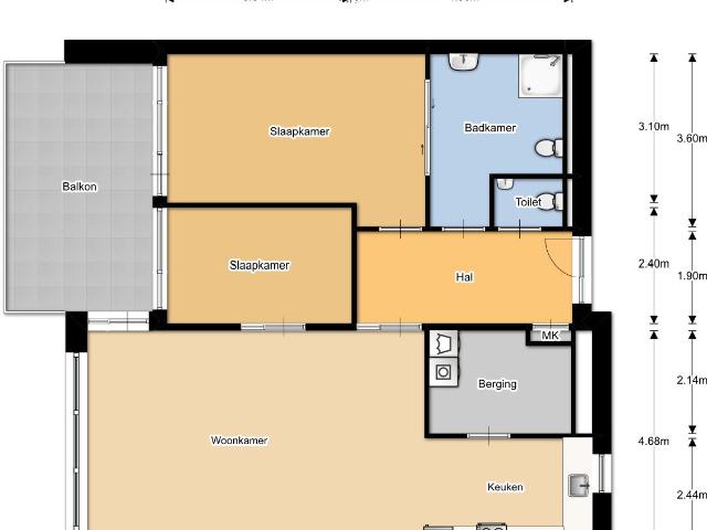 Appartement te huur in Kampen, Overijssel