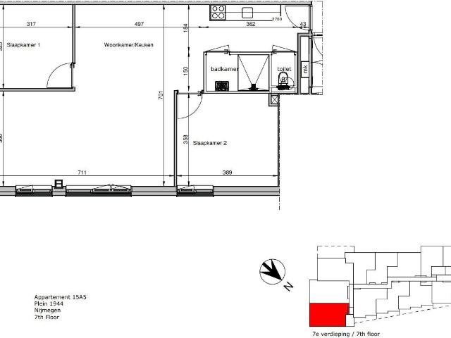 Appartement te huur in Nijmegen