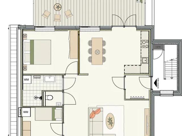 Appartement te huur in Oosterwolde, Friesland
