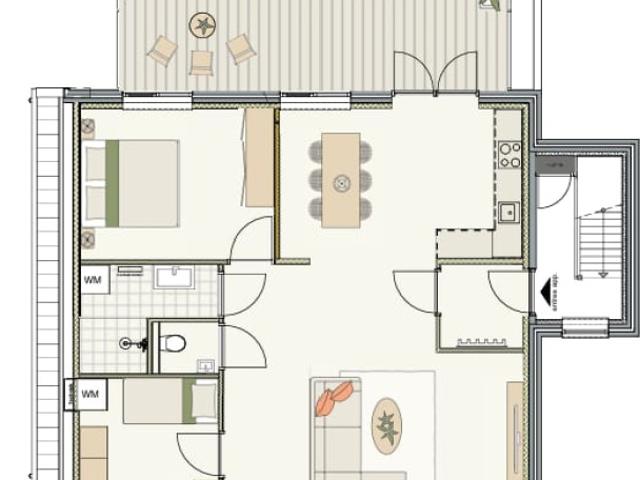 Appartement te huur in Oosterwolde, Friesland
