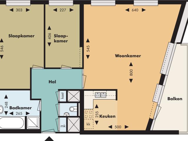 Appartement te huur in Centrum, Rotterdam