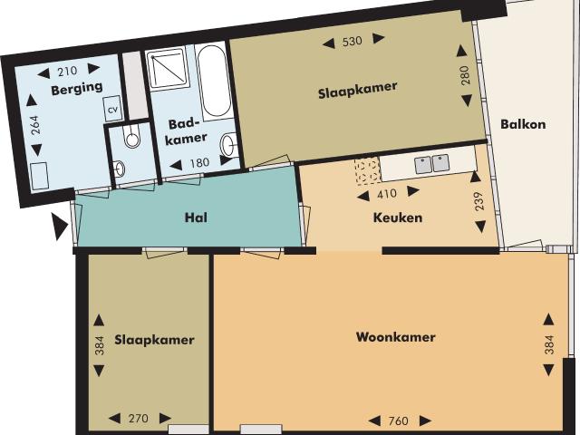 Appartement te huur in Het Lage Land, Rotterdam