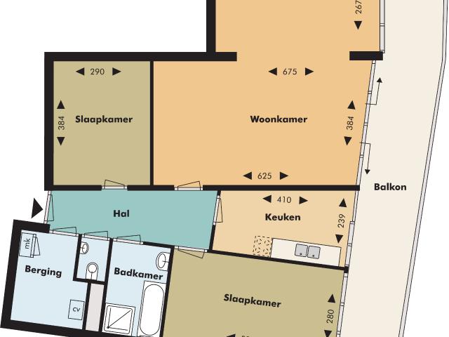 Appartement te huur in Het Lage Land, Rotterdam