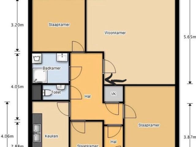 Appartement te huur in Het Lage Land, Rotterdam