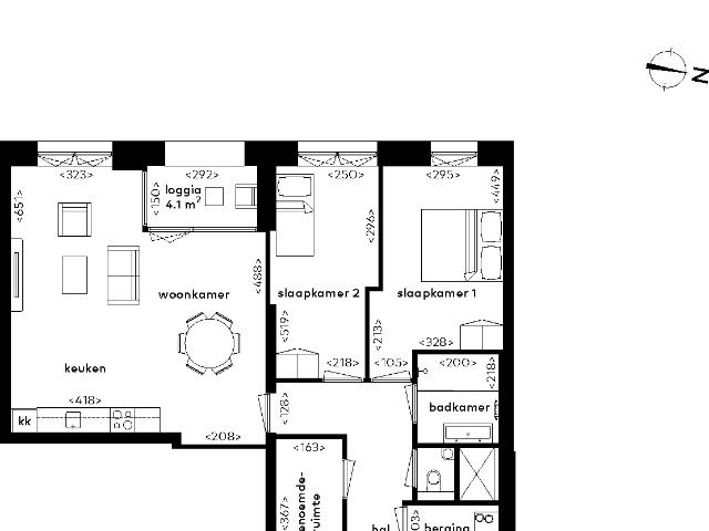 Appartement te huur in Het Lage Land, Rotterdam