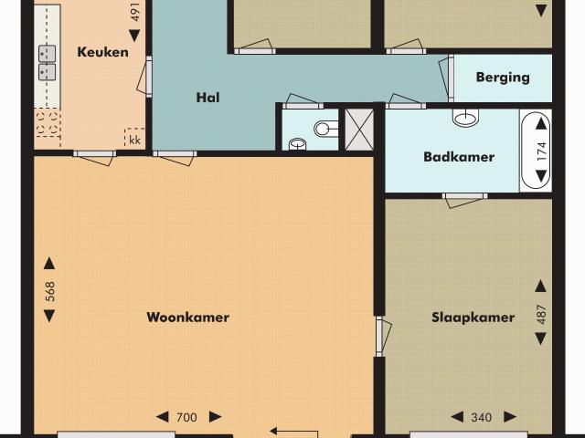 Appartement te huur in Centrum, Rotterdam
