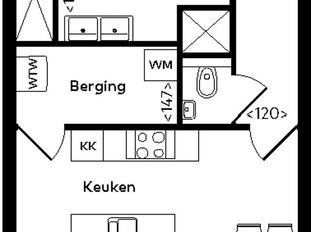 Appartement te huur in Centrum, Rotterdam