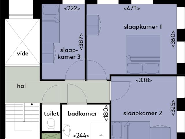 Appartement te huur in De Muntel, Bosch