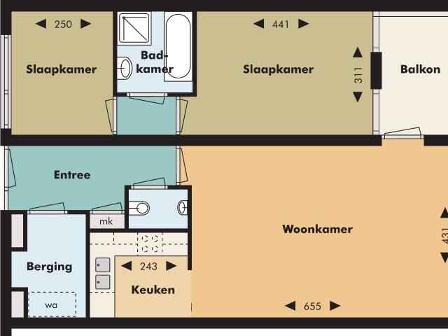 Appartement te huur in Oud-Zuid, Tilburg