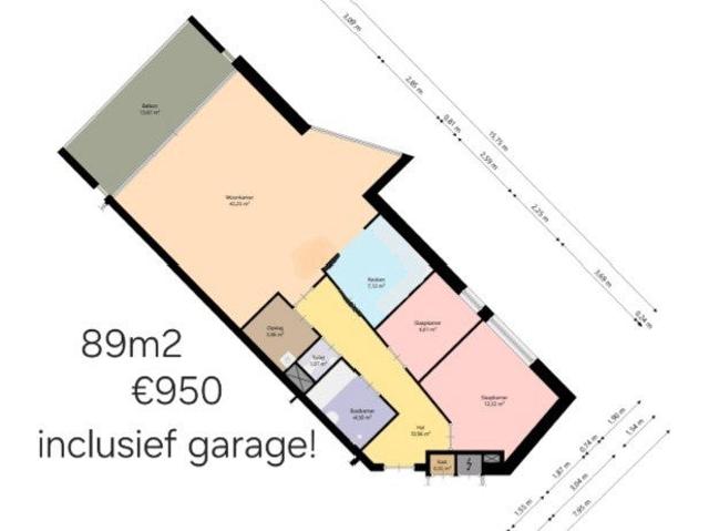 Appartement te huur in Olland, Noord Holland