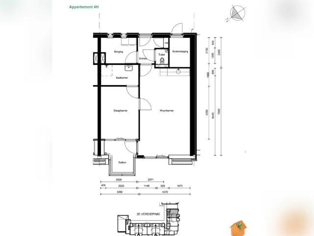 Appartement te huur in Vlijmen, Noord Brabant
