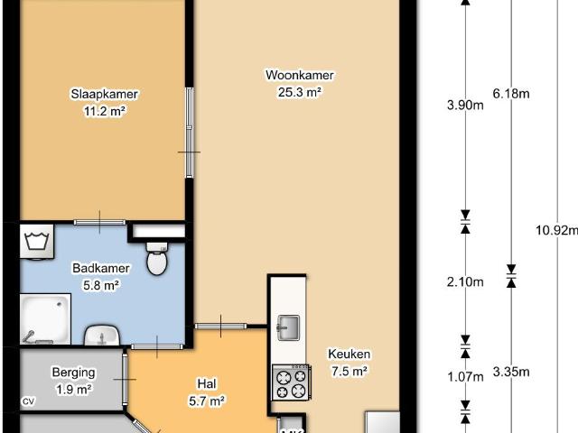 Appartement te huur in Zwolle, Overijssel