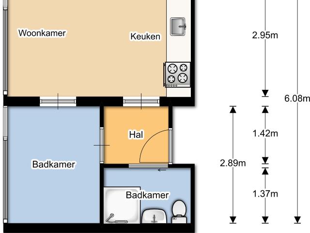 Appartement te huur in Zwolle, Overijssel