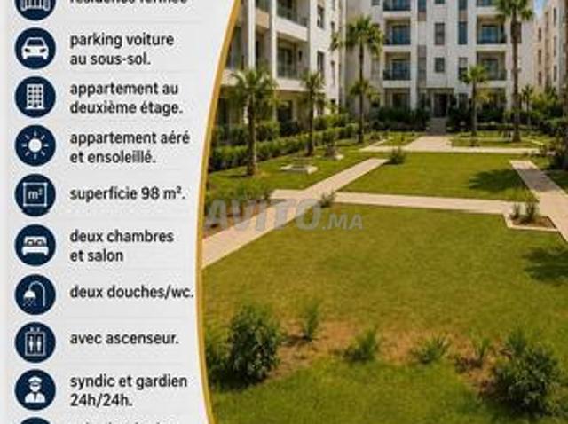 Appartement vente à Anfa, Gharb-Chrarda-Beni Hssen