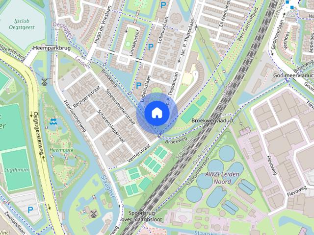 Appartement te huur in Oegstgeest, Zuid Holland