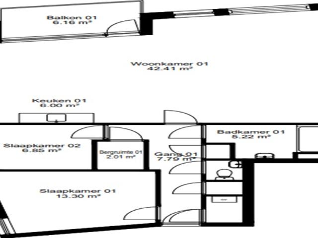 Appartement te huur in Centrum, Roermond