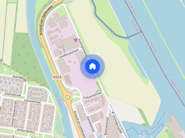 Appartement te huur in Grave, Noord Brabant