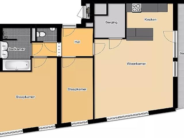 Appartement te huur in Centrum, Rotterdam