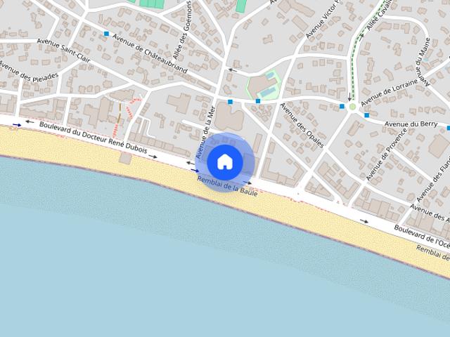 Studio location à La Baule-les-Pins, La Baule-Escoublac