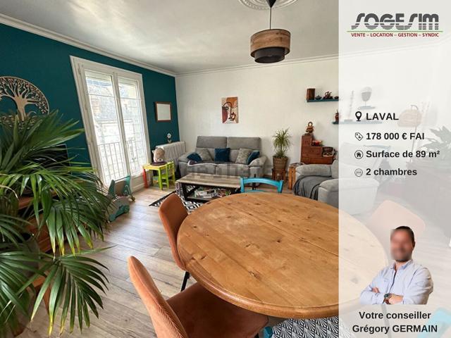 Appartement vente à Centre Ville Rive Gauche, Laval