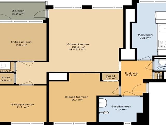 Appartement te huur in Nieuw-West, Amsterdam