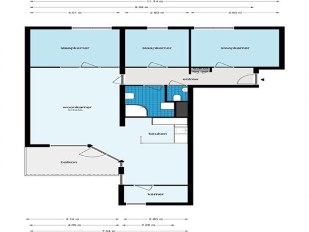 Appartement te huur in Zuidoost, Amsterdam