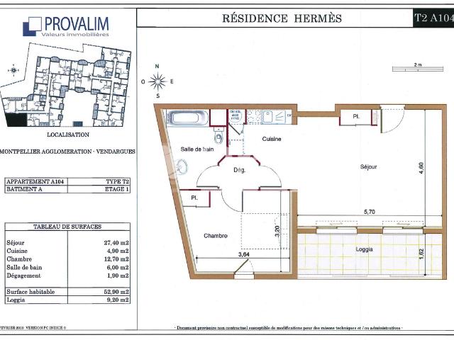Appartement location à Montpellier, Vendargues