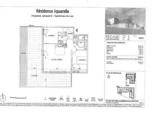 Appartement location à Montpellier, Castelnau-le-lez