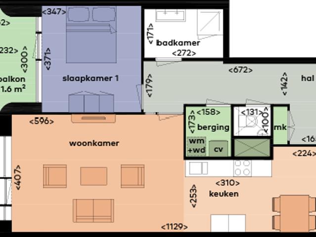 Appartement te huur in Haarzuilens, Utrecht