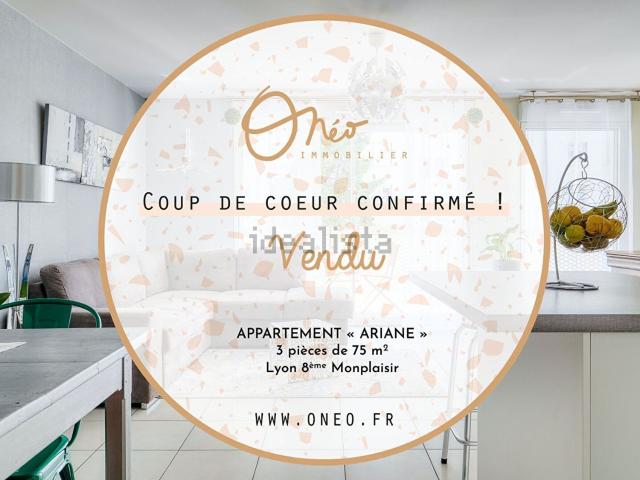 Appartement vente à Monplaisir, Lyon