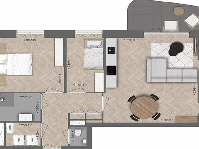 Appartement te huur in Noord, Breda