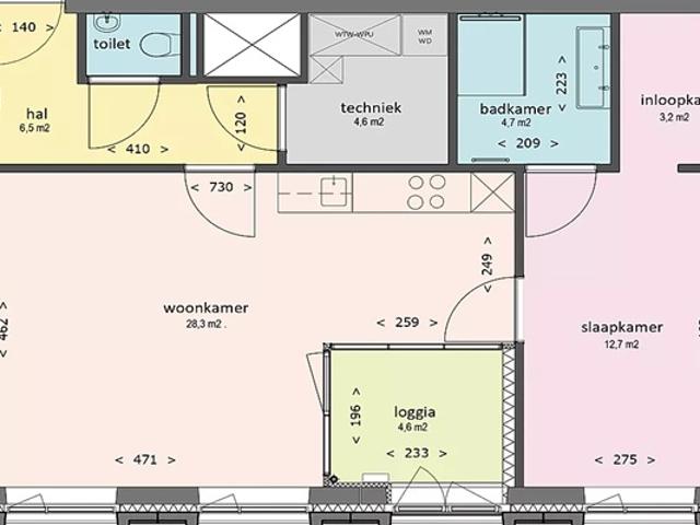Appartement te huur in Oud-Noord, Tilburg