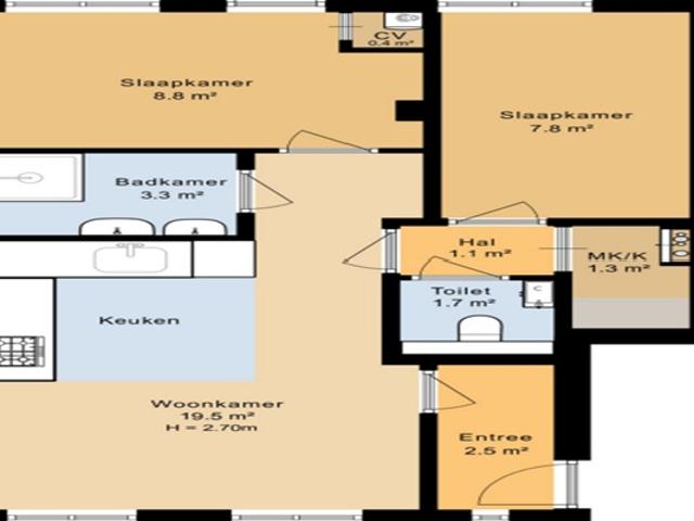 Appartement te huur in West, Amsterdam