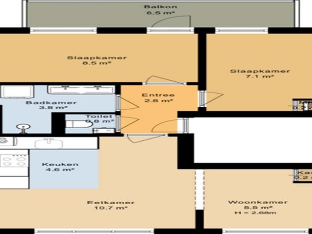 Appartement te huur in West, Amsterdam
