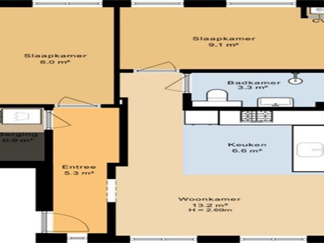 Appartement te huur in West, Amsterdam