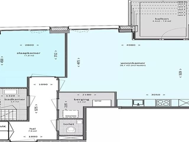 Appartement te huur in Bezuidenhout, Den Haag