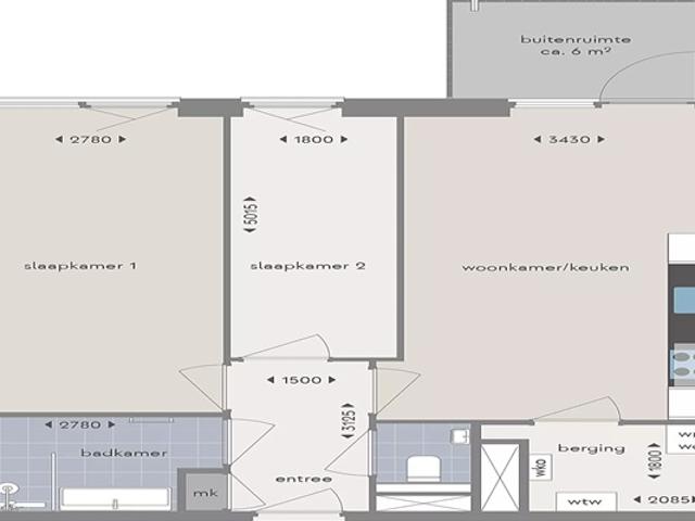 Appartement te huur in Buitenhof, Delft
