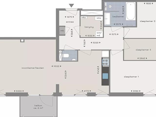 Appartement te huur in Buitenhof, Delft