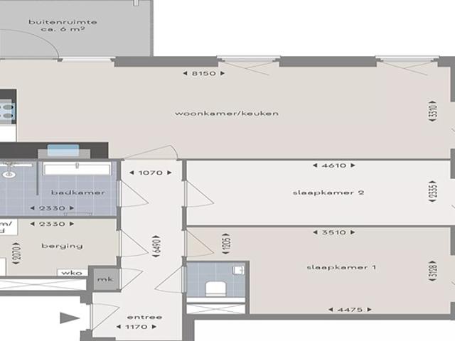 Appartement te huur in Buitenhof, Delft