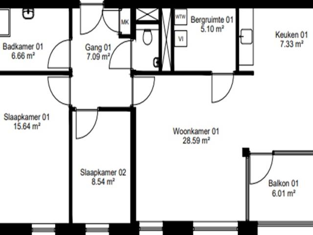 Appartement te huur in Biest, Weert