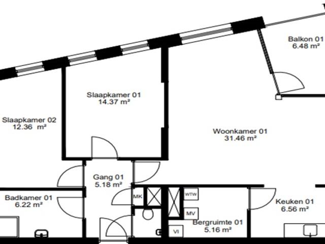 Appartement te huur in Biest, Weert