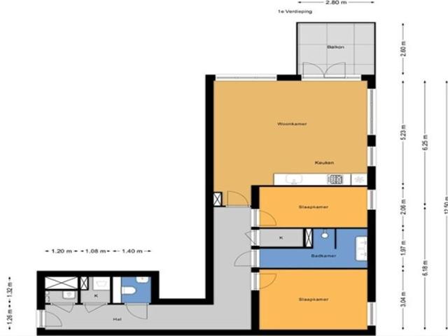 Appartement te huur in Voorhof, Delft