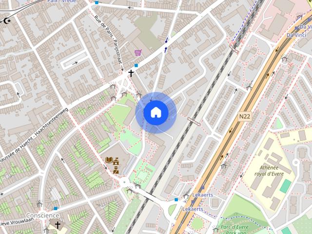 Appartement location à Evere, Bruxelles